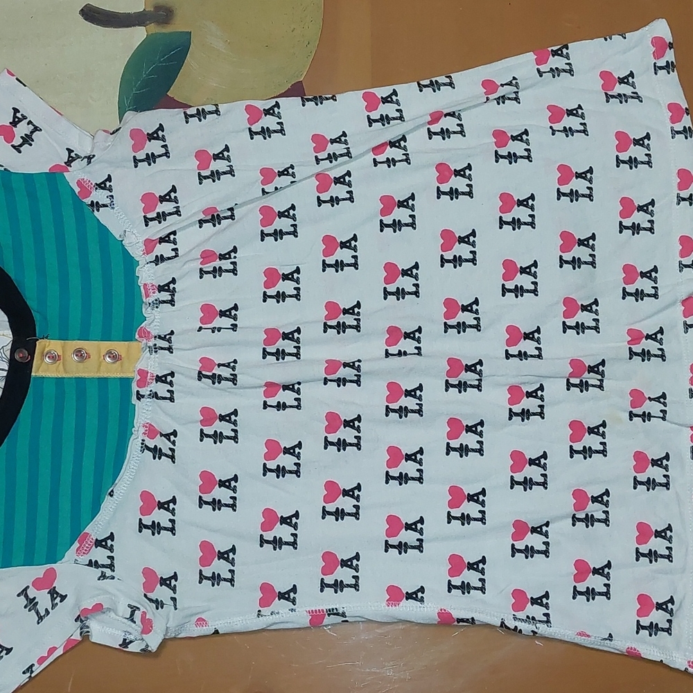 Ladies Crafty Couture vintage I ❤LA tee size Large